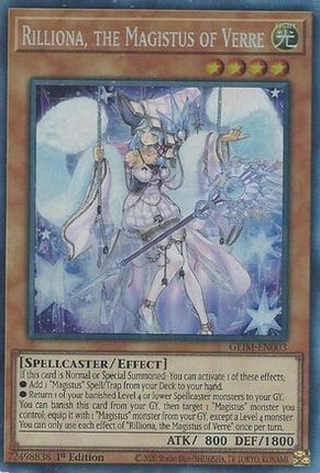 Rilliona, the Magistus of Verre (CR) (Collector's Rare) [GEIM-EN003] 1st Edition