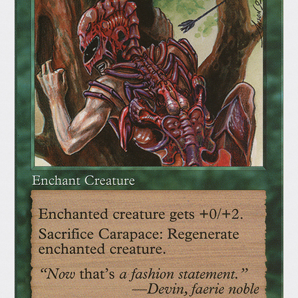 Carapace [Fifth Edition]