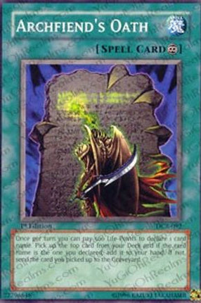 Archfiend's Oath [DCR-092] Common