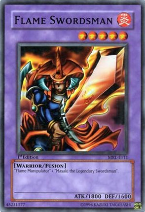 Flame Swordsman (Common / Short Print) [MRL-E111] Magic Ruler Unlimited