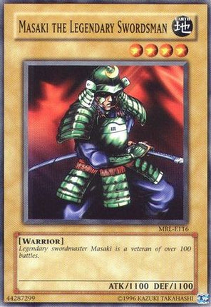 Masaki the Legendary Swordsman (Common / Short Print) [MRL-E116] Magic Ruler 1st Edition