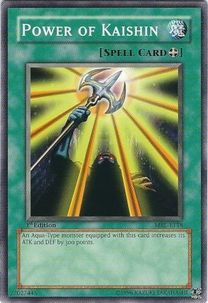 Power of Kaishin (Common / Short Print) [MRL-E118] Magic Ruler 1st Edition