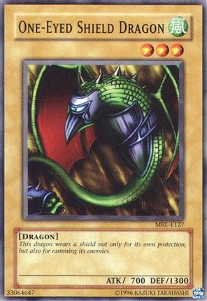 One-Eyed Shield Dragon (Common / Short Print) [MRL-E127] Magic Ruler Unlimited