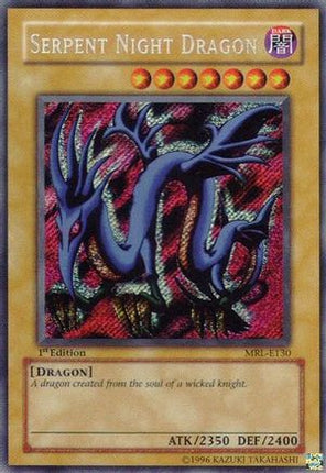 Serpent Night Dragon (MRL-E130) (Secret Rare) [MRL-E130] Magic Ruler Unlimited