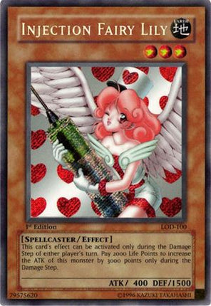 Injection Fairy Lily (Secret Rare) [LOD-100] Legacy of Darkness 1st Edition
