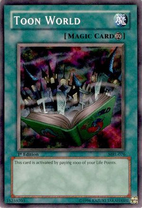 Toon World (Super Rare) [MRL-076] Magic Ruler 1st Edition