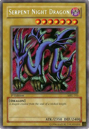 Serpent Night Dragon (Secret Rare) [MRL-103] Magic Ruler Unlimited