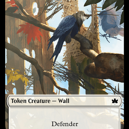 Wall [Bloomburrow Tokens]