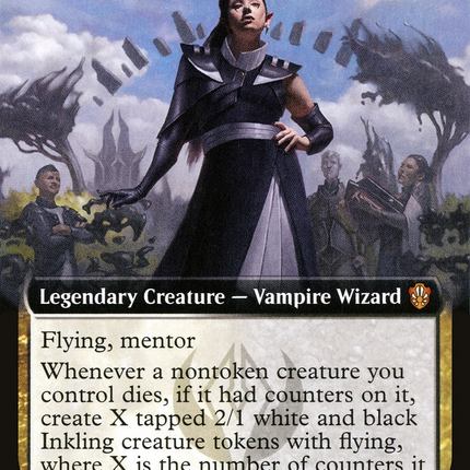 Felisa, Fang of Silverquill (Extended Art) [Commander 2021]