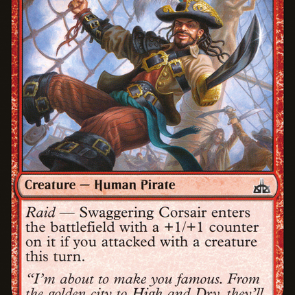 Swaggering Corsair [Rivals of Ixalan]