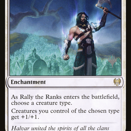 Rally the Ranks [Kaldheim Promos]