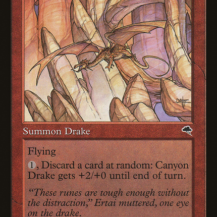 Canyon Drake (166) [Tempest]