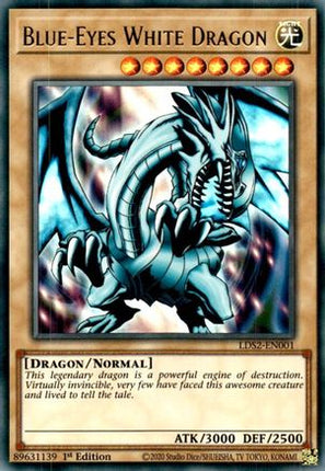 Blue-Eyes White Dragon (Ultra Rare) [LDS2-EN001] 1st Edition