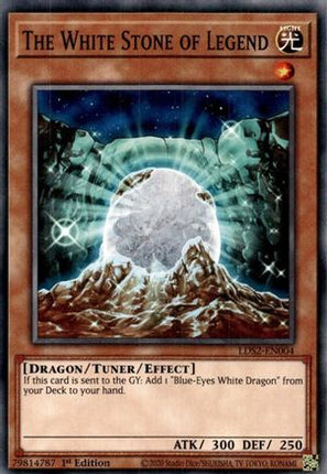 The White Stone of Legend (Common / Short Print) [LDS2-EN004] 1st Edition