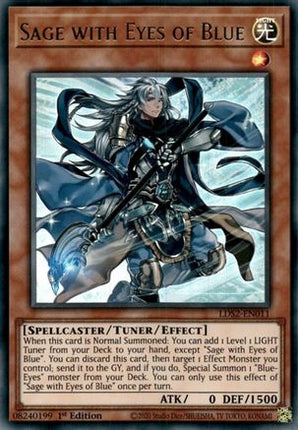 Sage with Eyes of Blue (Ultra Rare) [LDS2-EN011] 1st Edition