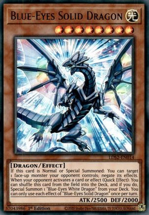 Blue-Eyes Solid Dragon (Ultra Rare) [LDS2-EN014] 1st Edition