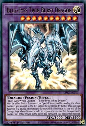 Blue-Eyes Twin Burst Dragon (Ultra Rare) [LDS2-EN019] 1st Edition