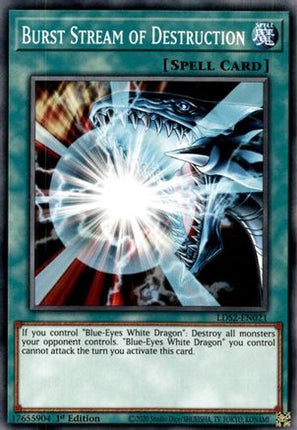 Burst Stream of Destruction (Common / Short Print) [LDS2-EN021] 1st Edition