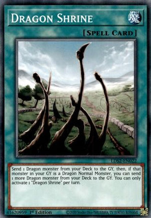 Dragon Shrine (Common / Short Print) [LDS2-EN022] 1st Edition