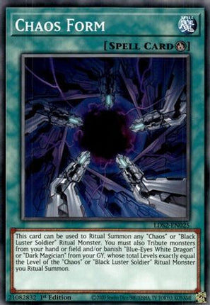 Chaos Form (Common / Short Print) [LDS2-EN025] 1st Edition