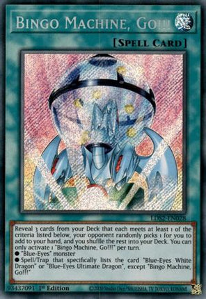 Bingo Machine, Go!!! (Secret Rare) [LDS2-EN028] 1st Edition
