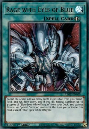 Rage with Eyes of Blue (Ultra Rare) [LDS2-EN029] 1st Edition