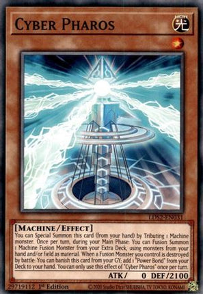 Cyber Pharos (Common / Short Print) [LDS2-EN031] 1st Edition
