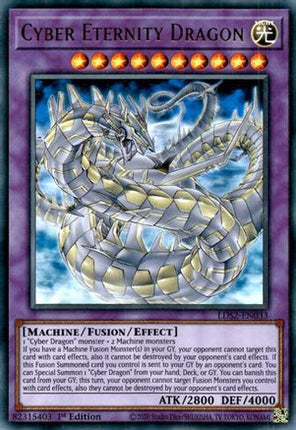 Cyber Eternity Dragon (Ultra Rare) [LDS2-EN033] 1st Edition