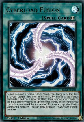 Cyberload Fusion (Ultra Rare) [LDS2-EN035] 1st Edition