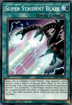 Super Strident Blaze (Common / Short Print) [LDS2-EN036] 1st Edition