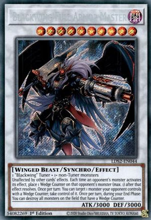 Blackwing Full Armor Master (Secret Rare) [LDS2-EN044] 1st Edition