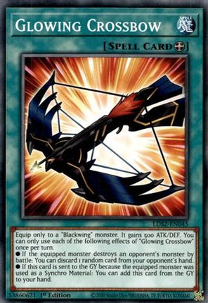 Glowing Crossbow (Common / Short Print) [LDS2-EN045] 1st Edition