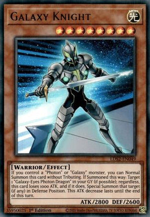 Galaxy Knight (Ultra Rare) [LDS2-EN049] 1st Edition