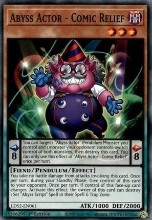 Abyss Actor - Comic Relief (Common / Short Print) [LDS2-EN061] 1st Edition
