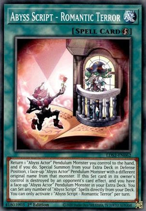 Abyss Script - Romantic Terror (Common / Short Print) [LDS2-EN062] 1st Edition