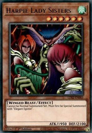 Harpie Lady Sisters (Ultra Rare) [LDS2-EN065] 1st Edition