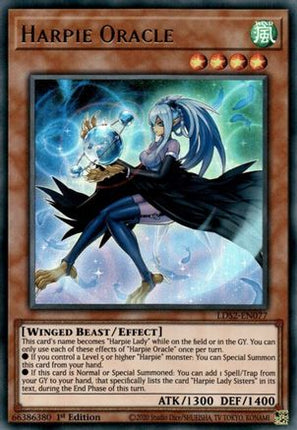 Harpie Oracle (Ultra Rare) [LDS2-EN077] 1st Edition