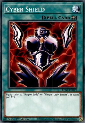 Cyber Shield (Common / Short Print) [LDS2-EN079] 1st Edition