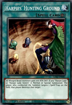 Harpies' Hunting Ground (Common / Short Print) [LDS2-EN081] 1st Edition