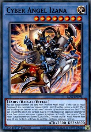 Cyber Angel Izana (Common / Short Print) [LDS2-EN091] 1st Edition