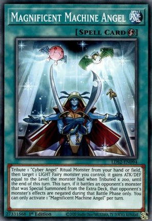 Magnificent Machine Angel (Common / Short Print) [LDS2-EN094] 1st Edition