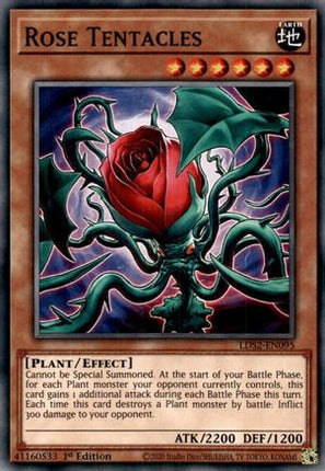 Rose Tentacles (Common / Short Print) [LDS2-EN095] 1st Edition
