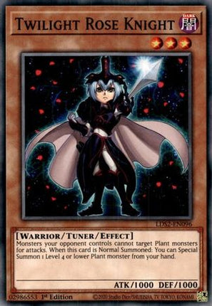 Twilight Rose Knight (Common / Short Print) [LDS2-EN096] 1st Edition