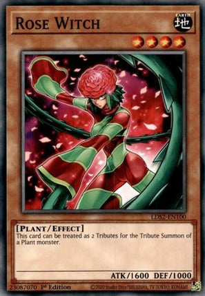 Rose Witch (Common / Short Print) [LDS2-EN100] 1st Edition