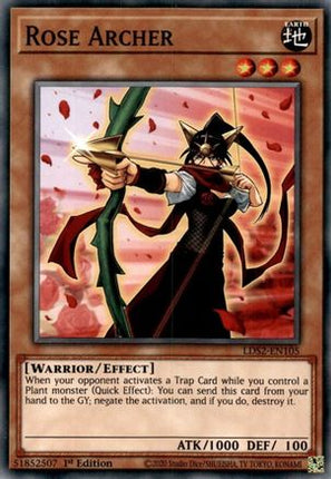 Rose Archer (Common / Short Print) [LDS2-EN105] 1st Edition