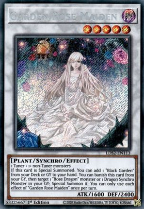 Garden Rose Maiden (Secret Rare) [LDS2-EN113] 1st Edition