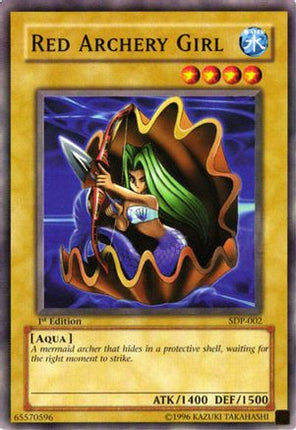 Red Archery Girl (Common / Short Print) [SDP-002] Starter Deck: Pegasus 1st Edition