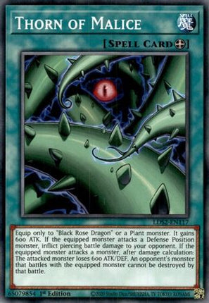 Thorn of Malice (Common / Short Print) [LDS2-EN117] 1st Edition