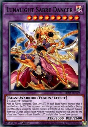 Lunalight Sabre Dancer (Common / Short Print) [LDS2-EN129] 1st Edition