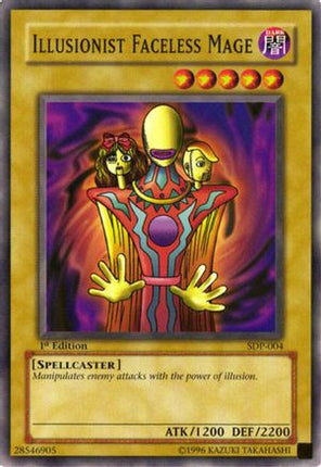 Illusionist Faceless Mage (Common / Short Print) [SDP-004] Starter Deck: Pegasus Unlimited